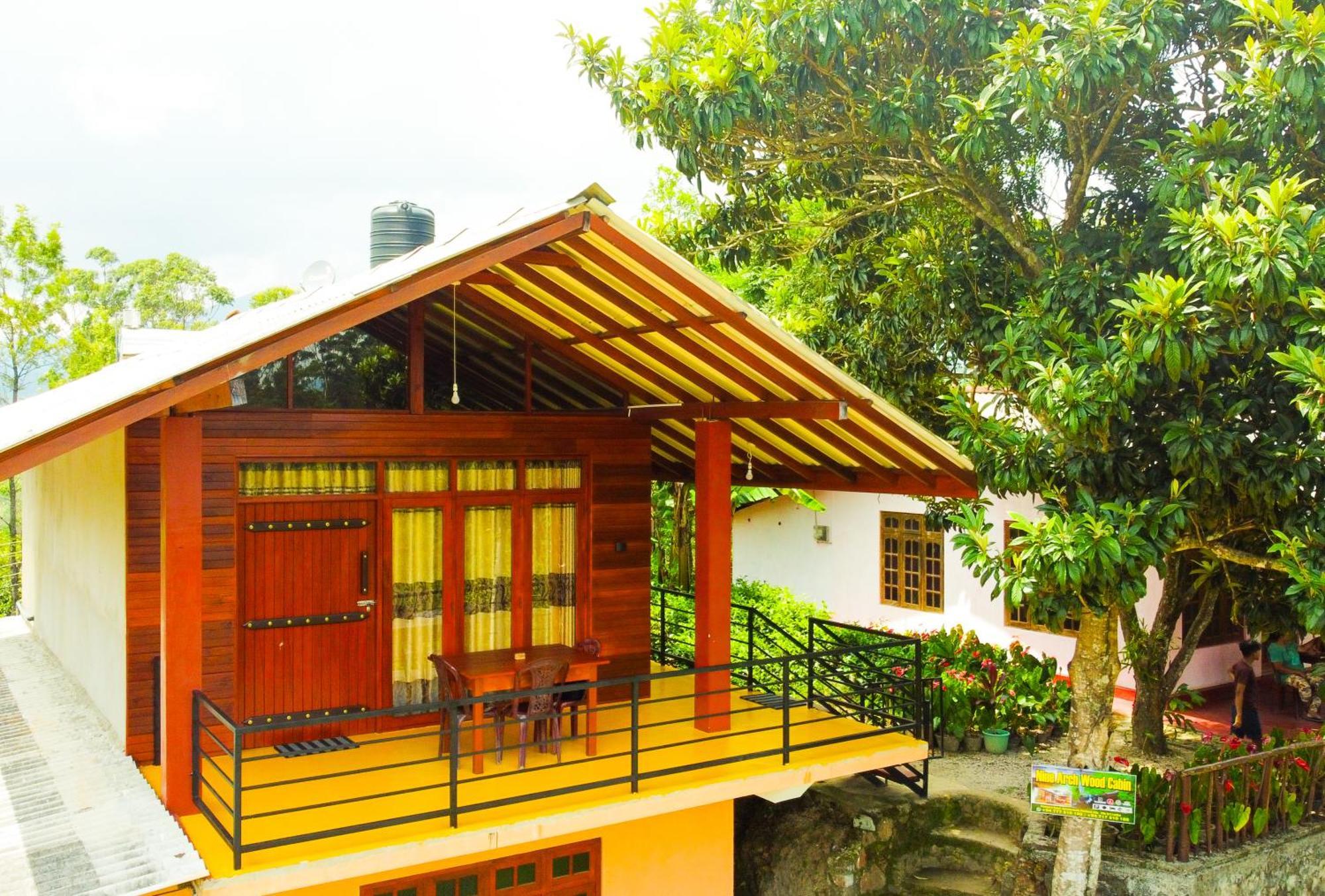 Nine Arch Wood Cabin Ella Exterior foto
